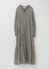 【9/2 10時発売】Shantoon Botanical Tile Print Tiered Dress