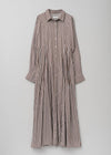 【7/22 10時発売】Poplin Stripe Shirts Dress