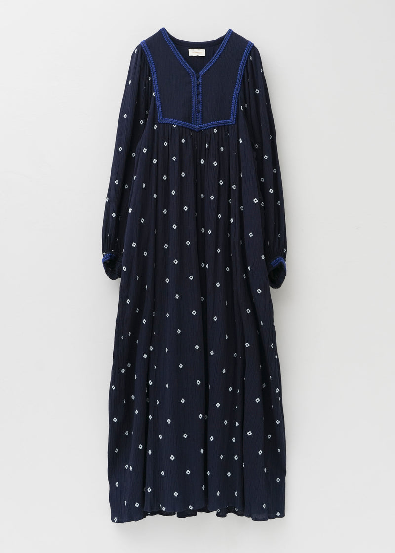 Cotton Crape Full Embroidery Yoke Dress | Pasand by ne Quittez pas