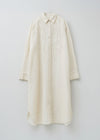 【10月上旬お届け予定】Wool Jacquard Embroidery Shirt Dress