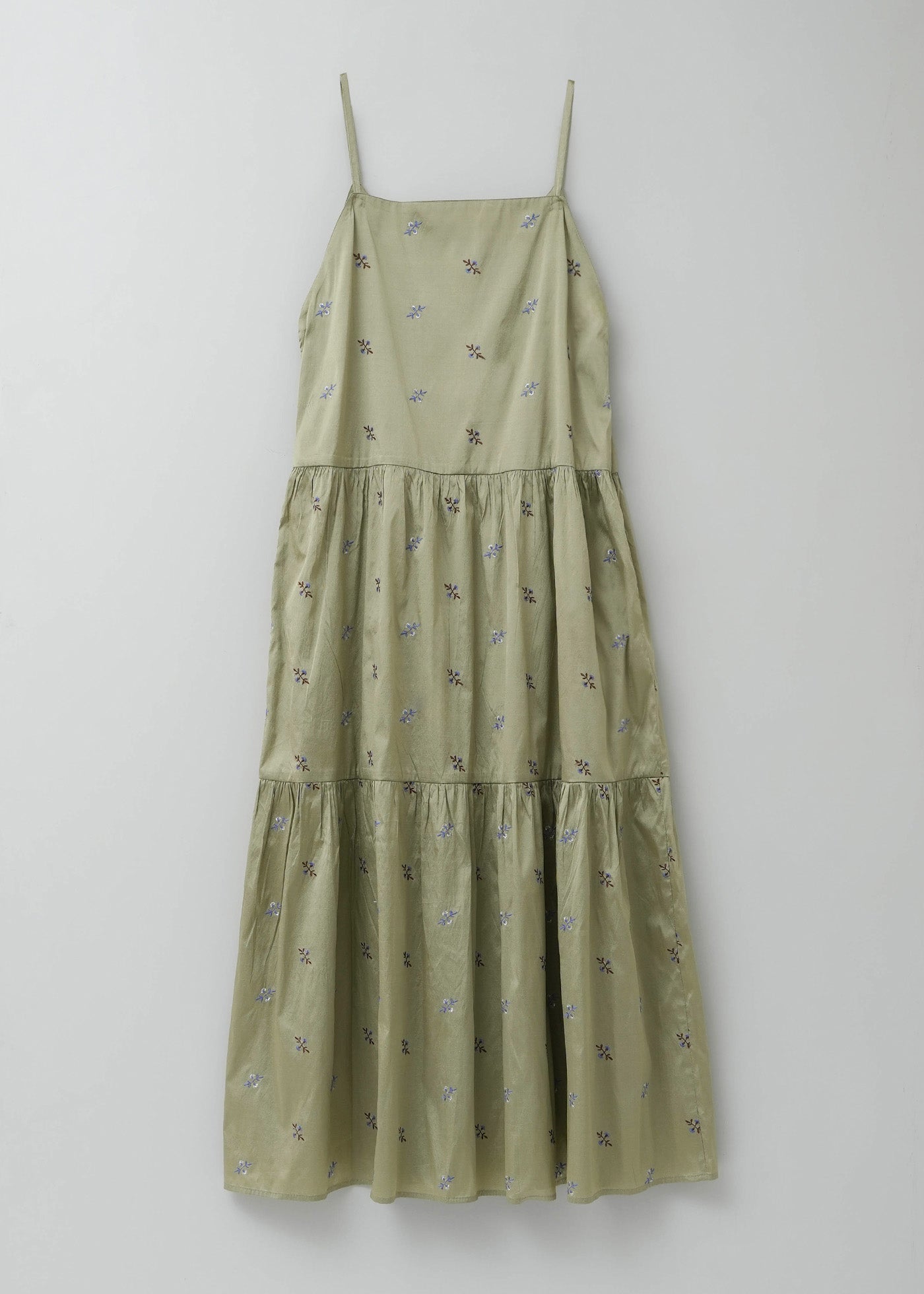 Poly Dupion Embroidery Cami Dress | Pasand by ne Quittez pas