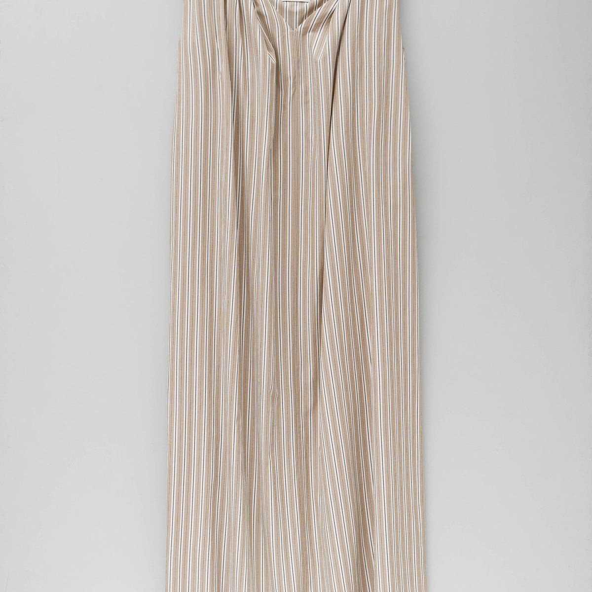Poplin Stripe Sleeveless Dress | Pasand by ne Quittez pas | パサン 