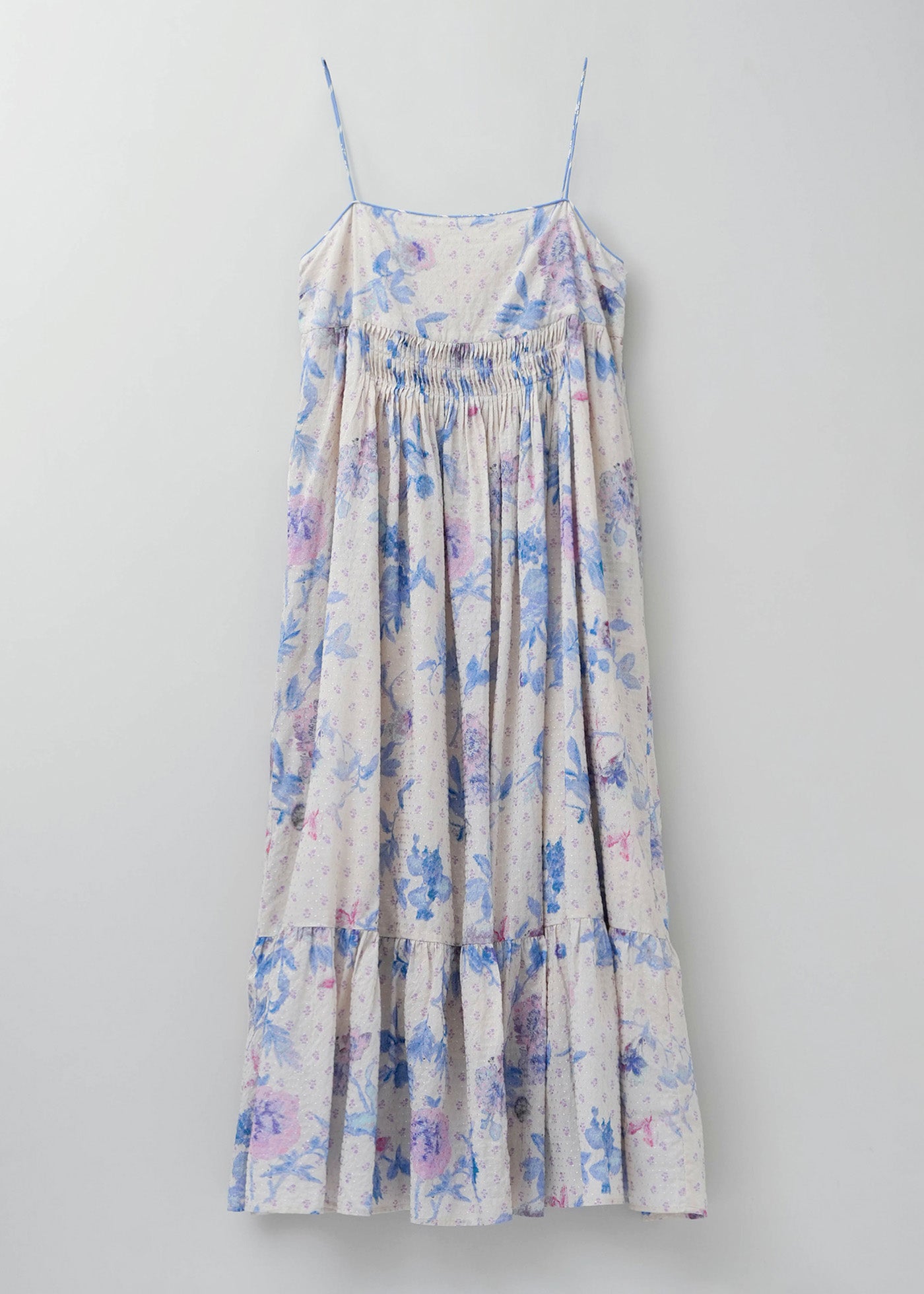 Dot Dobby Bouquet Print Cami Dress | Pasand by ne Quittez pas