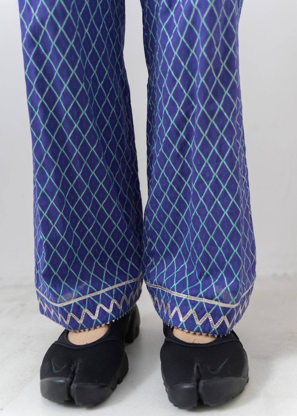 Dia Check Print Pants | Pasand by ne Quittez pas | パサンドバイ 