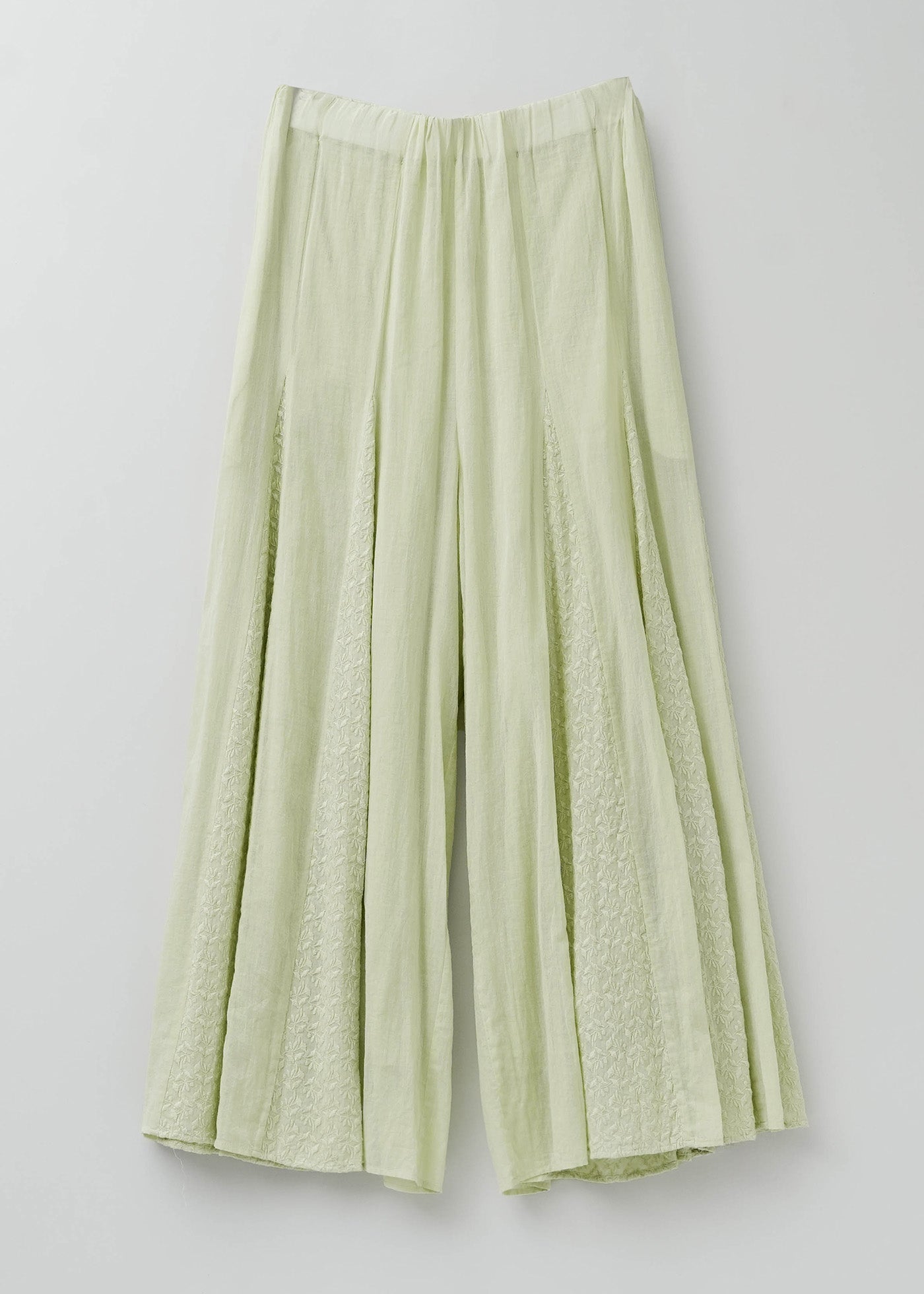 Cotton Voile Flare Pants | Pasand by ne Quittez pas | パサンドバイ