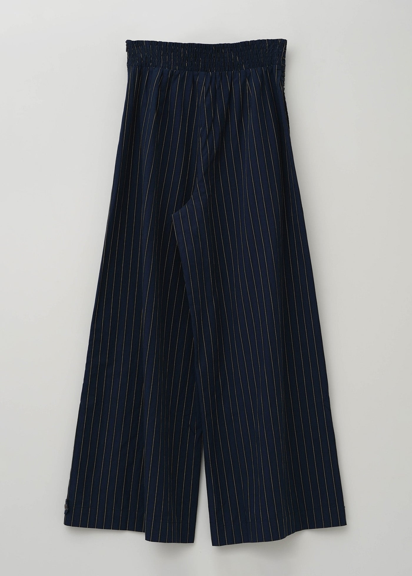 Poplin Side Wave Tuck Pants | Pasand by ne Quittez pas | パサン