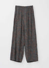【10月上旬お届け予定】Rayon Jacquard Abstract Paisley Print Pants