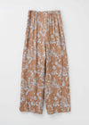 【10月上旬お届け予定】Rayon Jacquard Abstract Paisley Print Pants