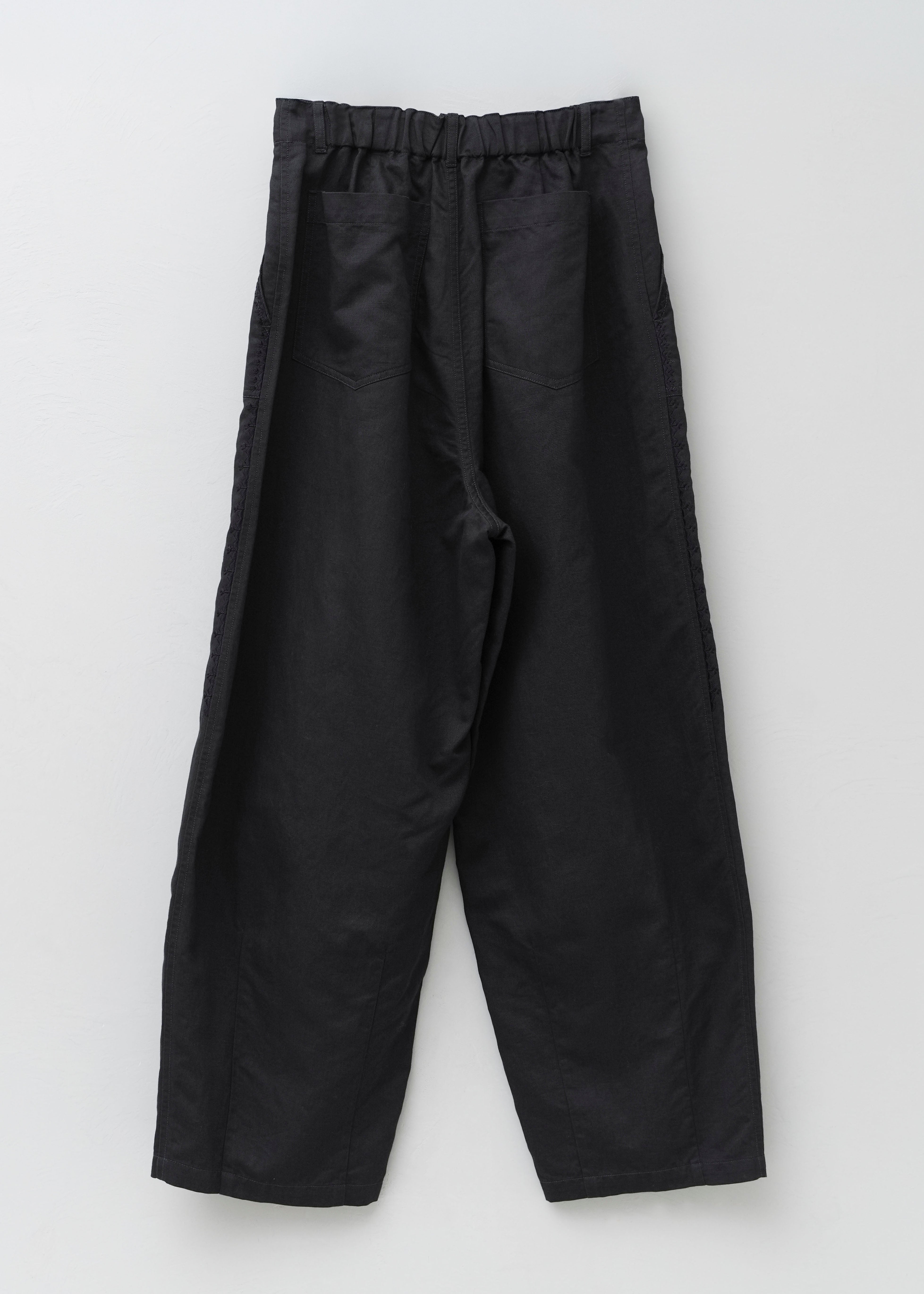 新品タグ付き◎ヌキテパ　ショートパンツ 8/5 10時発売】Cotton Linen Twill Embroidery Pants | Pasand by ne