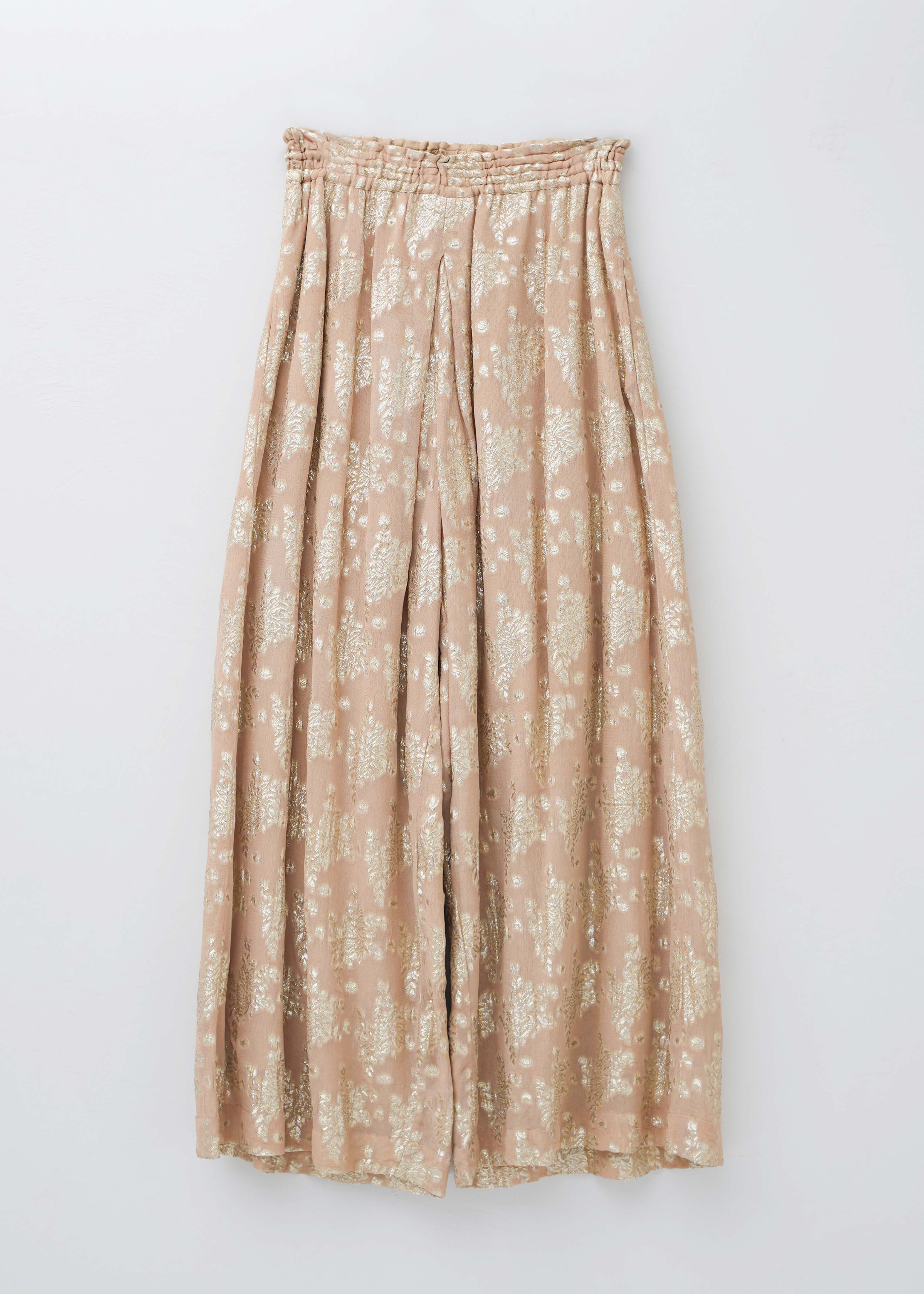 【11月中旬お届け予定】Rayon Georgette Jacquard Pants