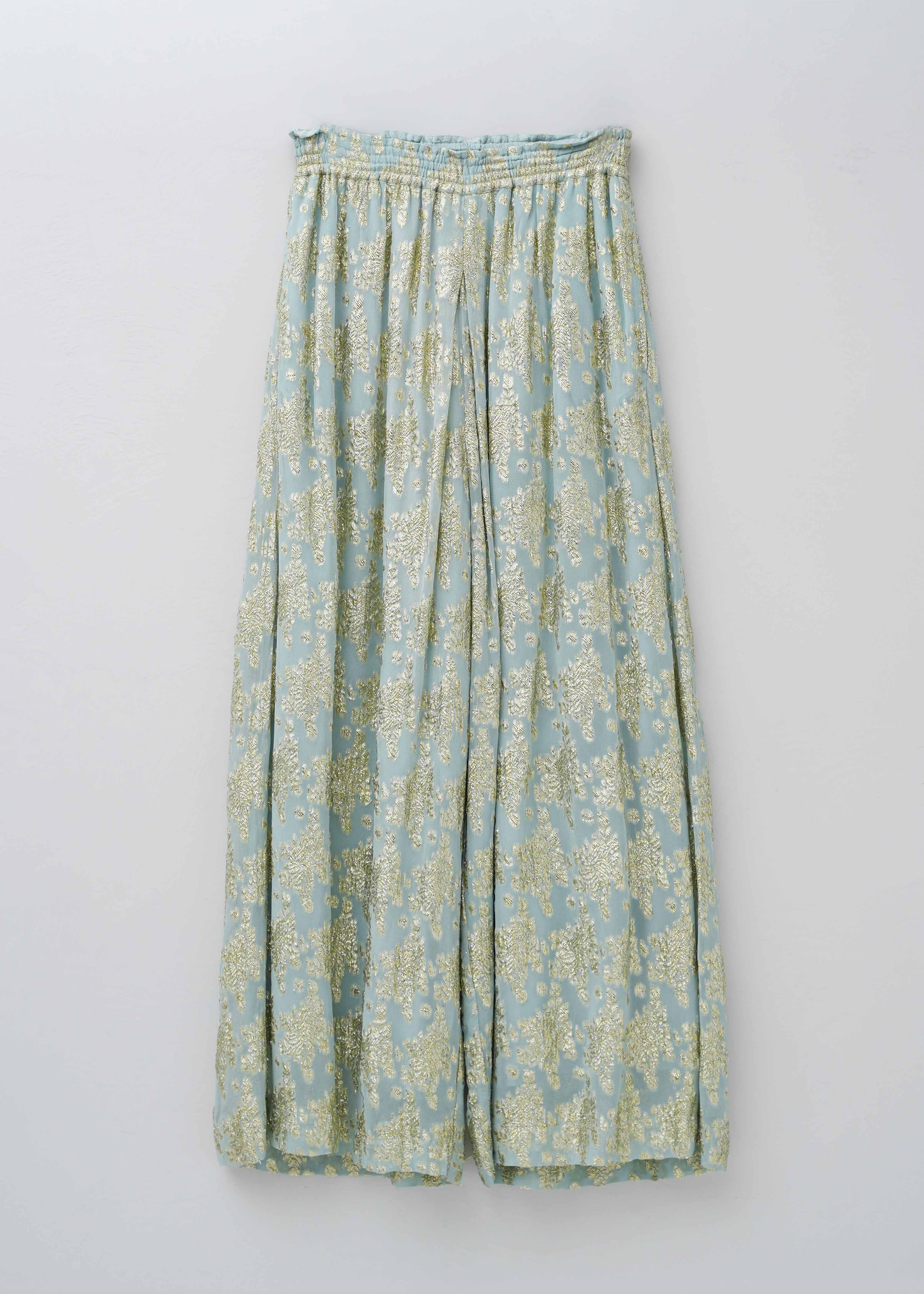 【11月中旬お届け予定】Rayon Georgette Jacquard Pants
