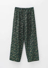 【10月中旬お届け予定】Wool Lurex Flower Jacquard Pants