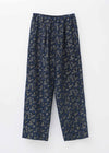 【10月中旬お届け予定】Wool Lurex Flower Jacquard Pants