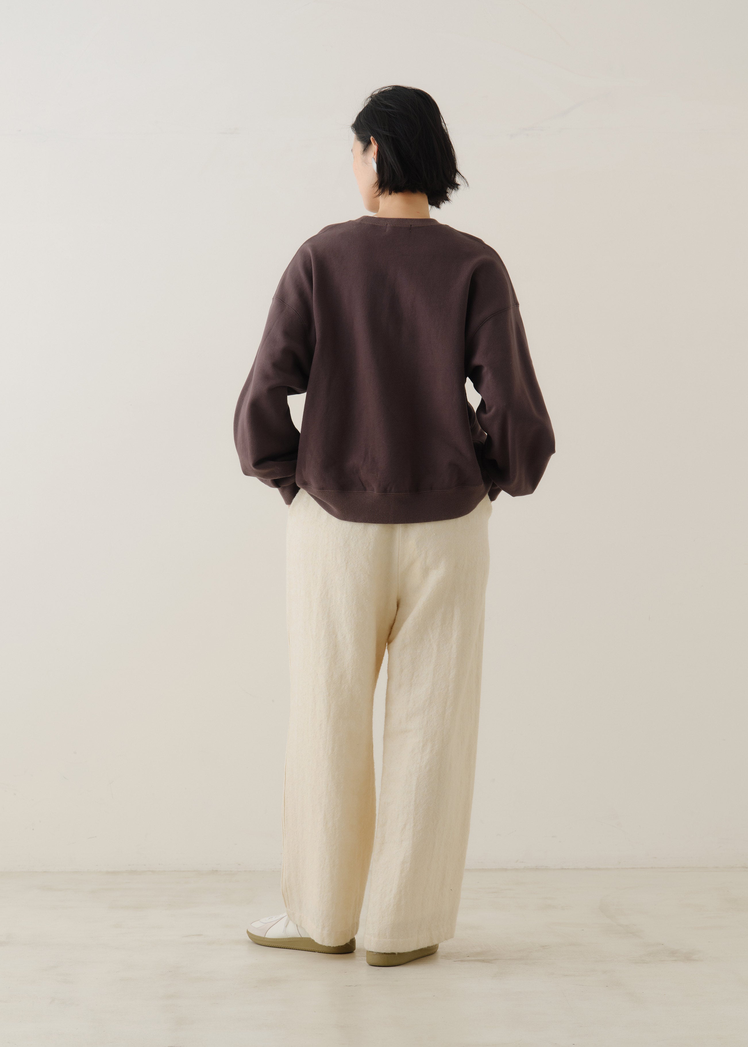 【10月上旬お届け予定】Wool Jacquard Embroidery Pants
