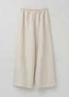 【10月上旬お届け予定】Wool Jacquard Embroidery Pants