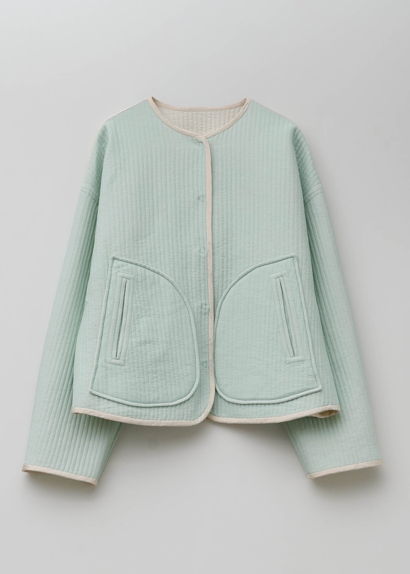 Ne Quittez Pas ヌキテパ コンビネゾン Cotton Reversible Jacket | Pasand by ne Quittez pas | パサンドバイ