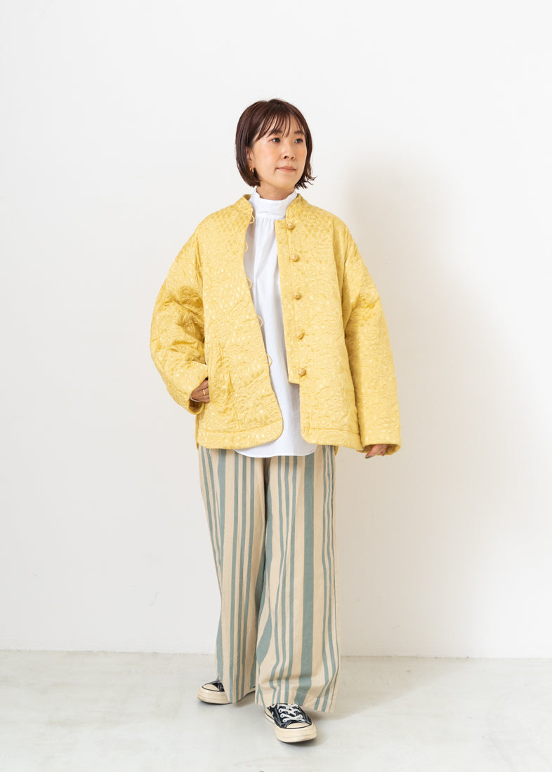 Paisley Jqd Quilted Jacket | Pasand by ne Quittez pas | パサン ...