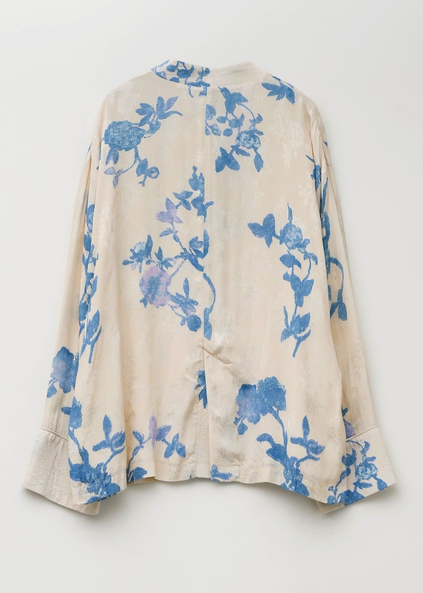 Shantoon Jacquard Rose Print China Jacket | Pasand by ne Quittez