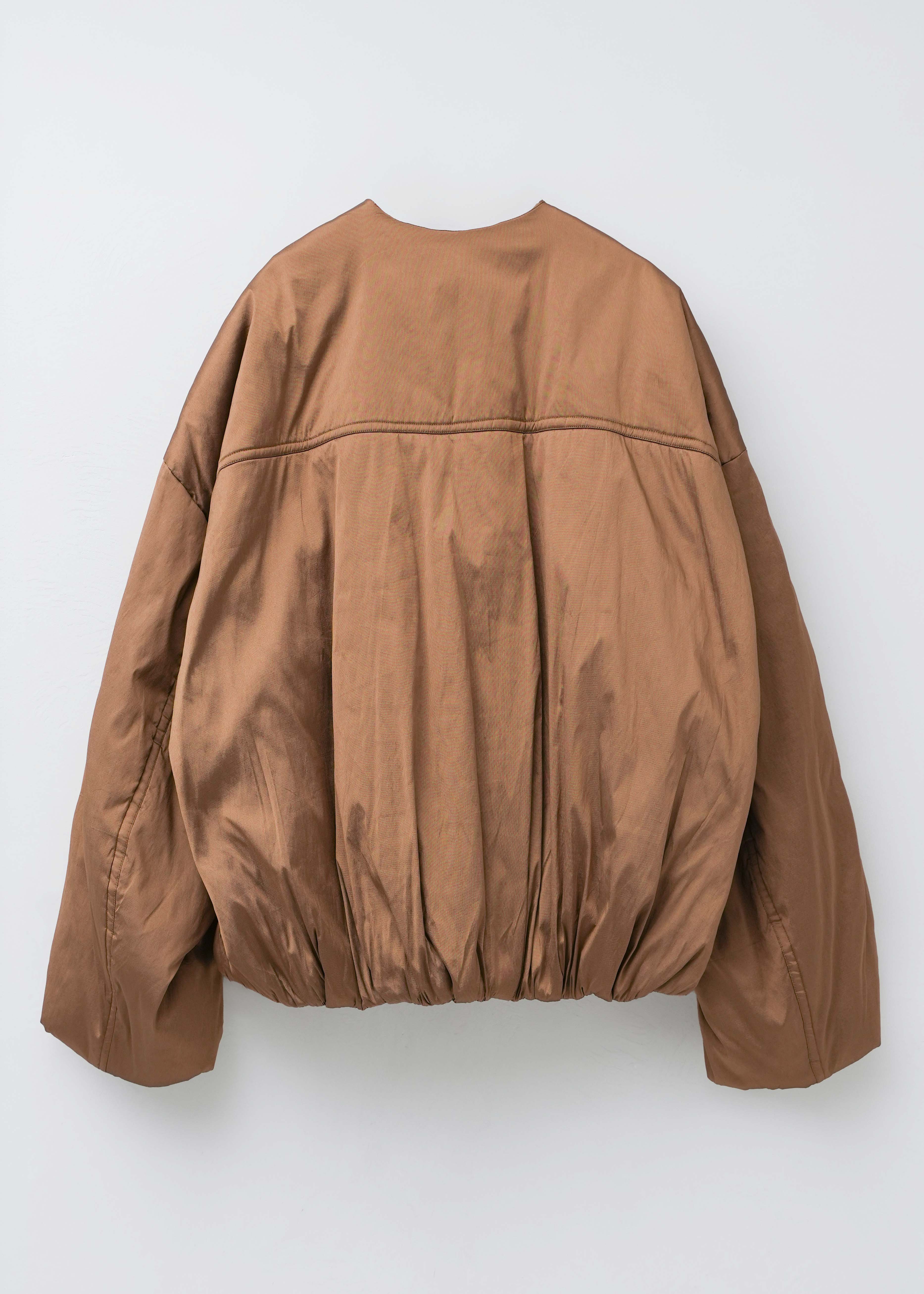 【9月下旬お届け予定】Poly Dupion Frill Embroidery Blouson