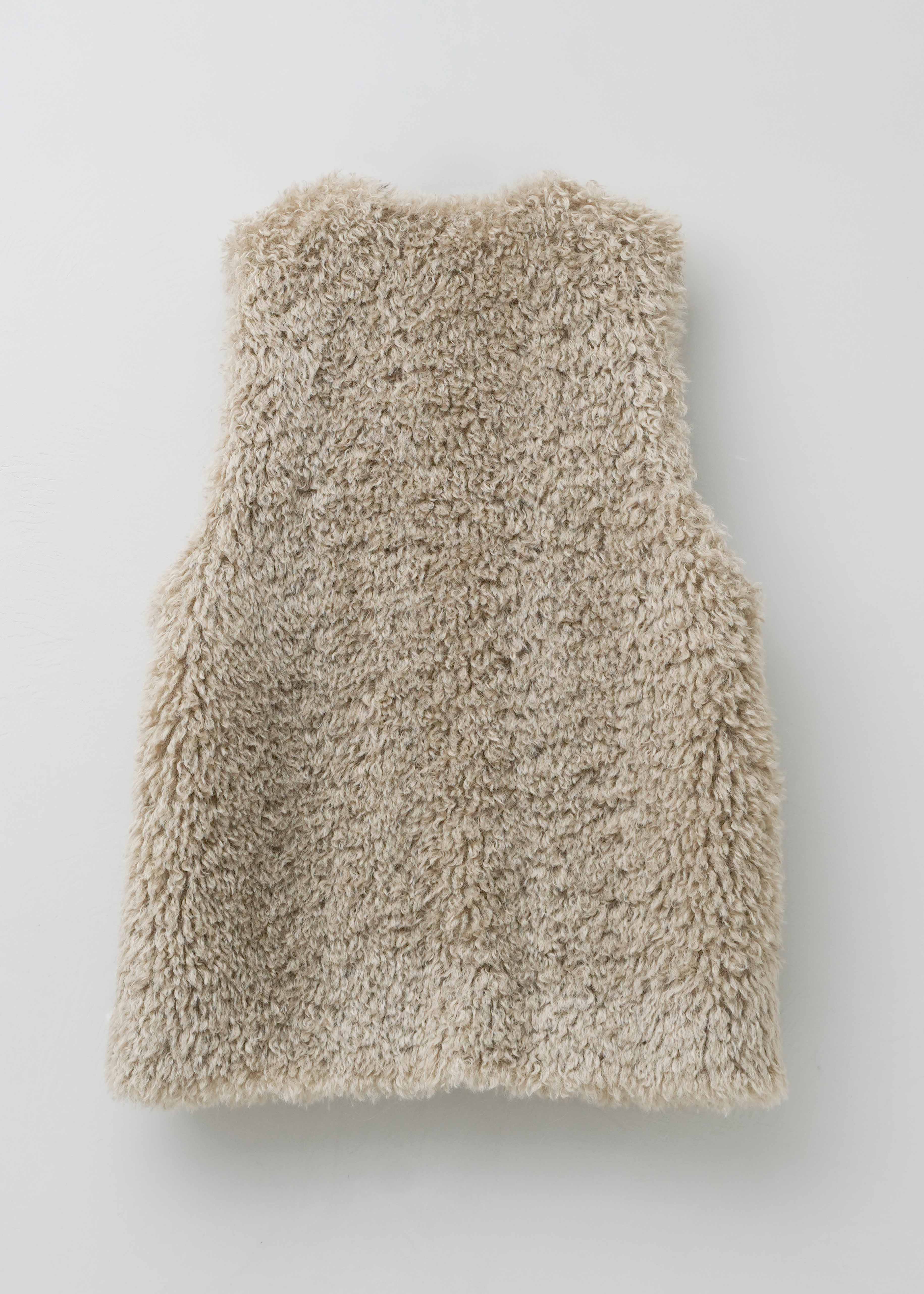【11月中旬お届け予定】Pile Shaggy Fur Gilet