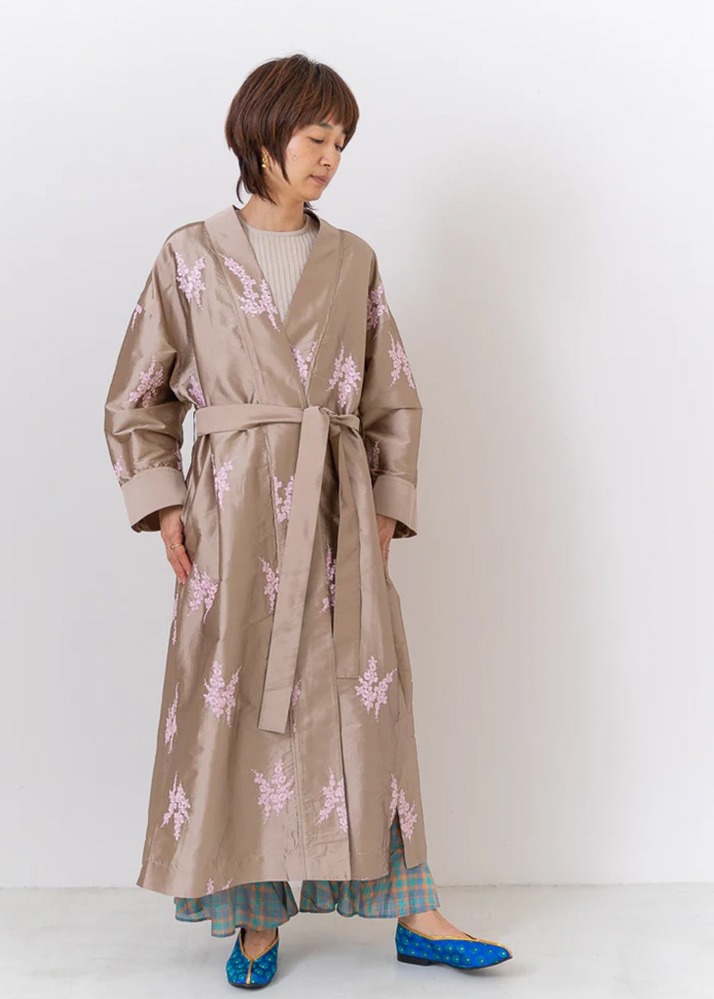 Flower Embroidery Coat