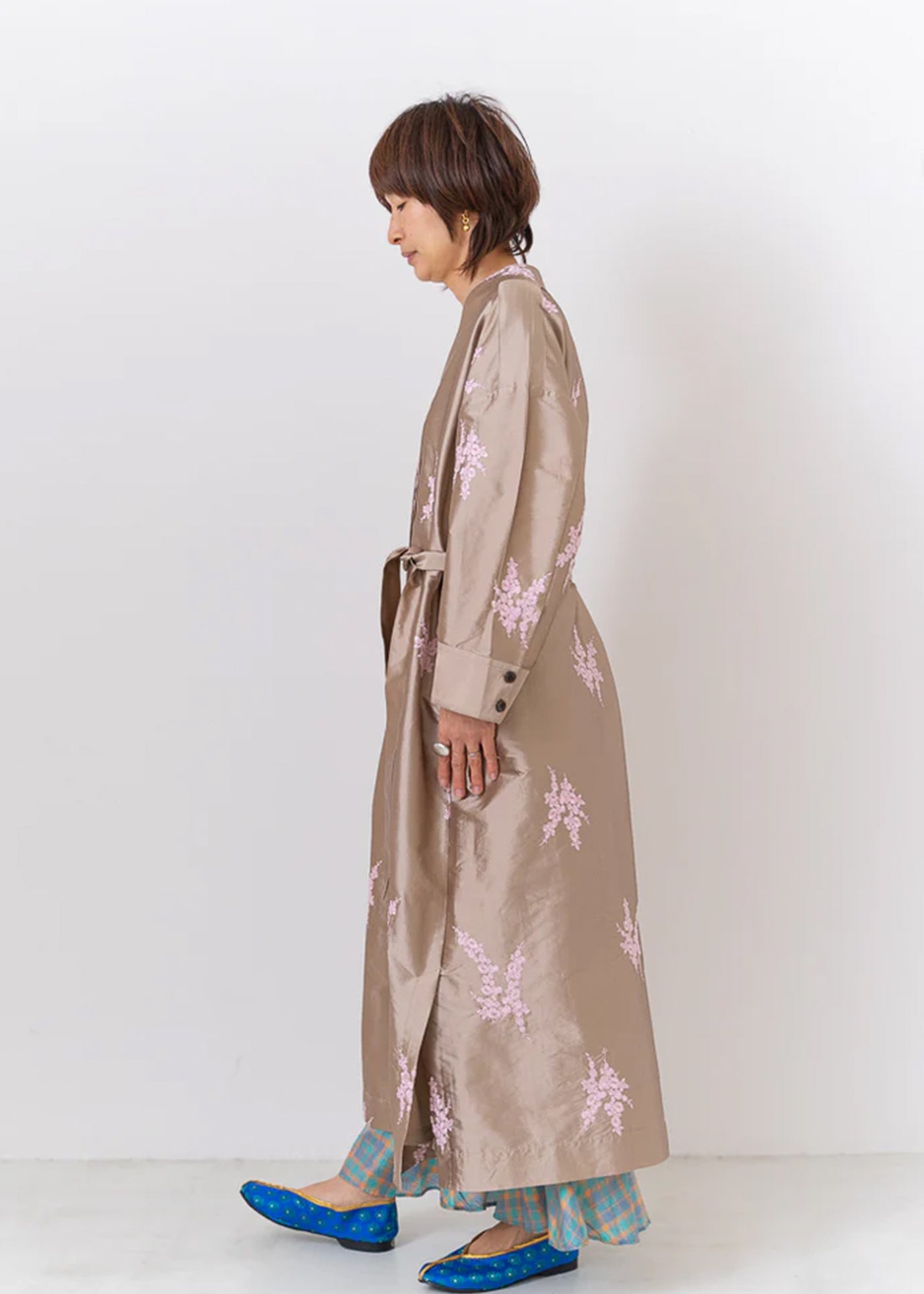 Flower Embroidery Coat