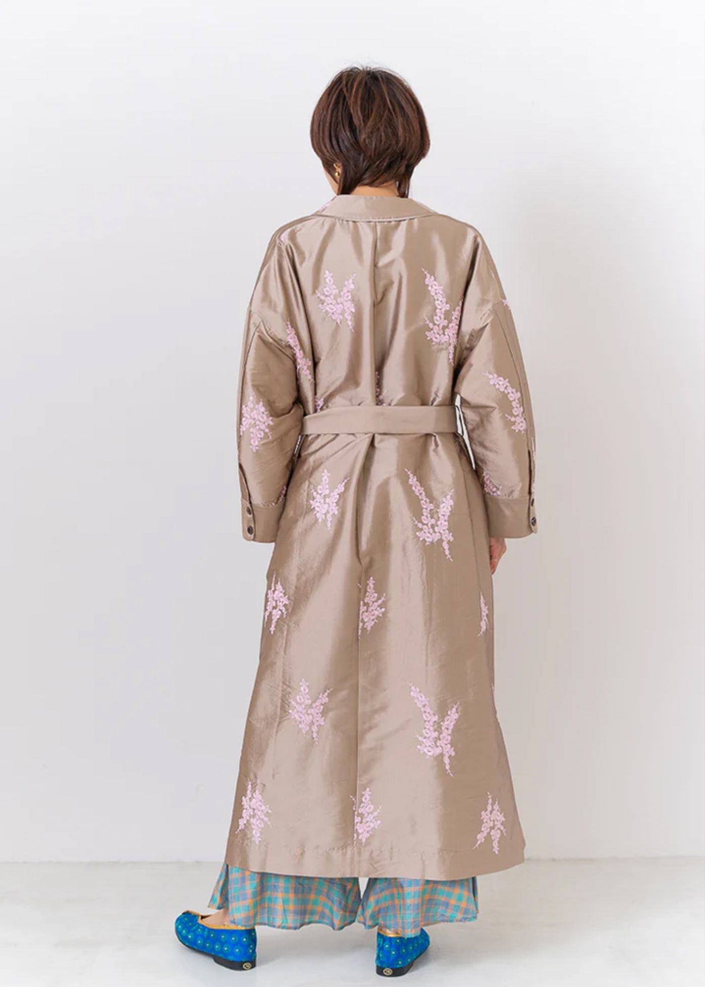 Flower Embroidery Coat