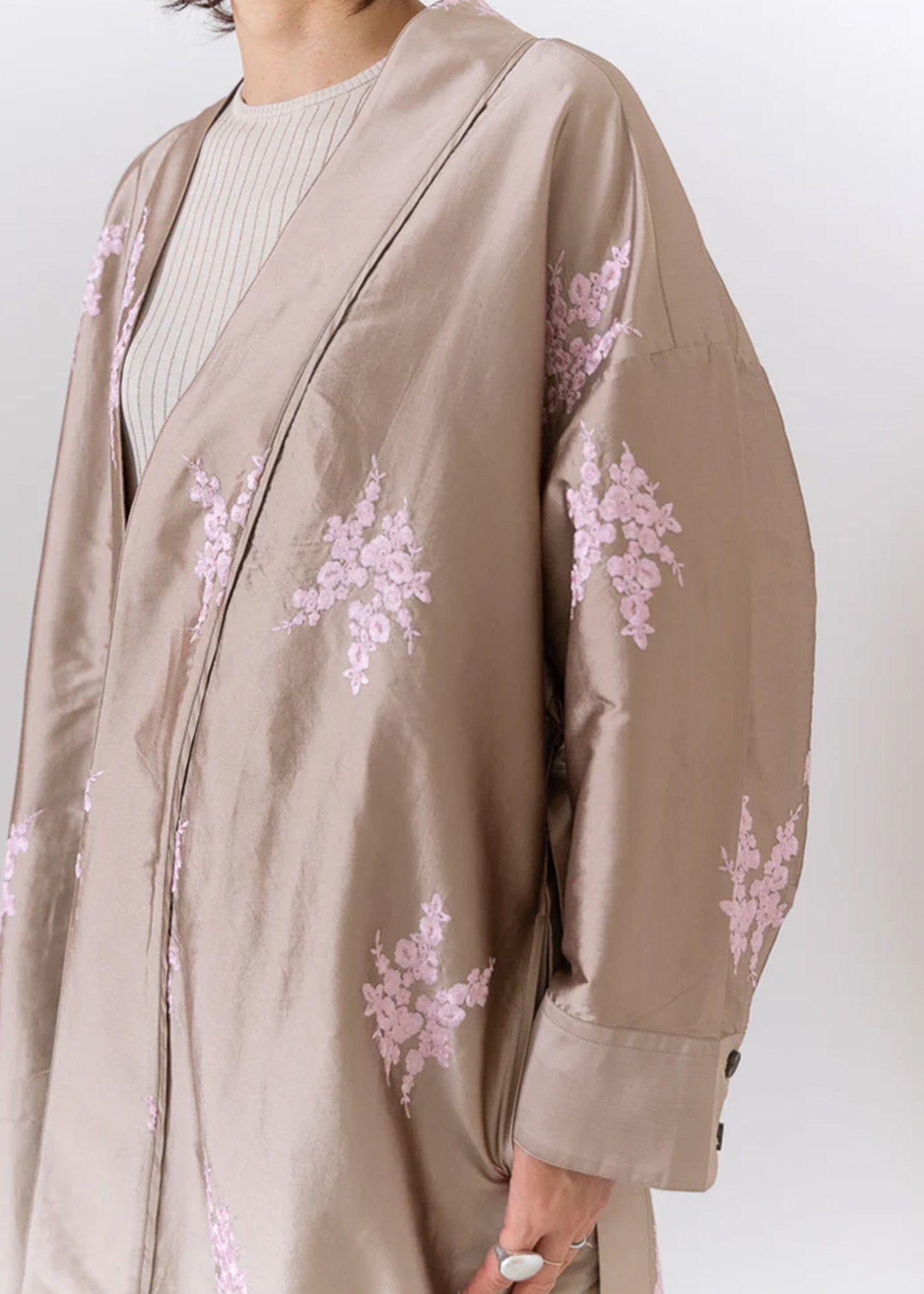 Flower Embroidery Coat