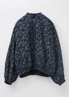 【10月中旬お届け予定】Wool Lurex Flower Jacquard Blouson