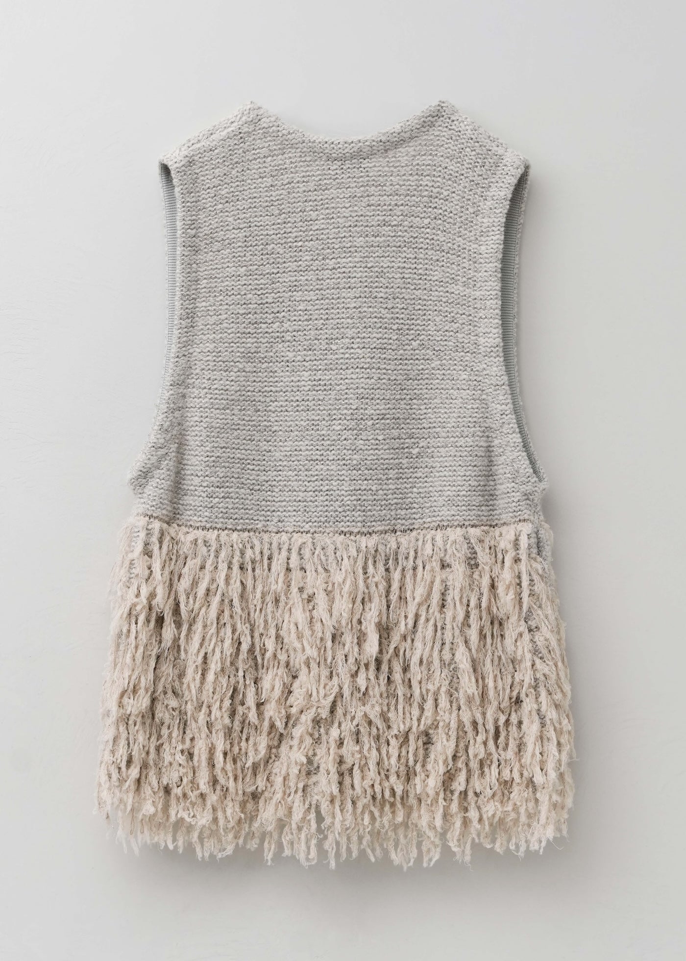 【8/5 10時発売】Wool Fringe Gilet