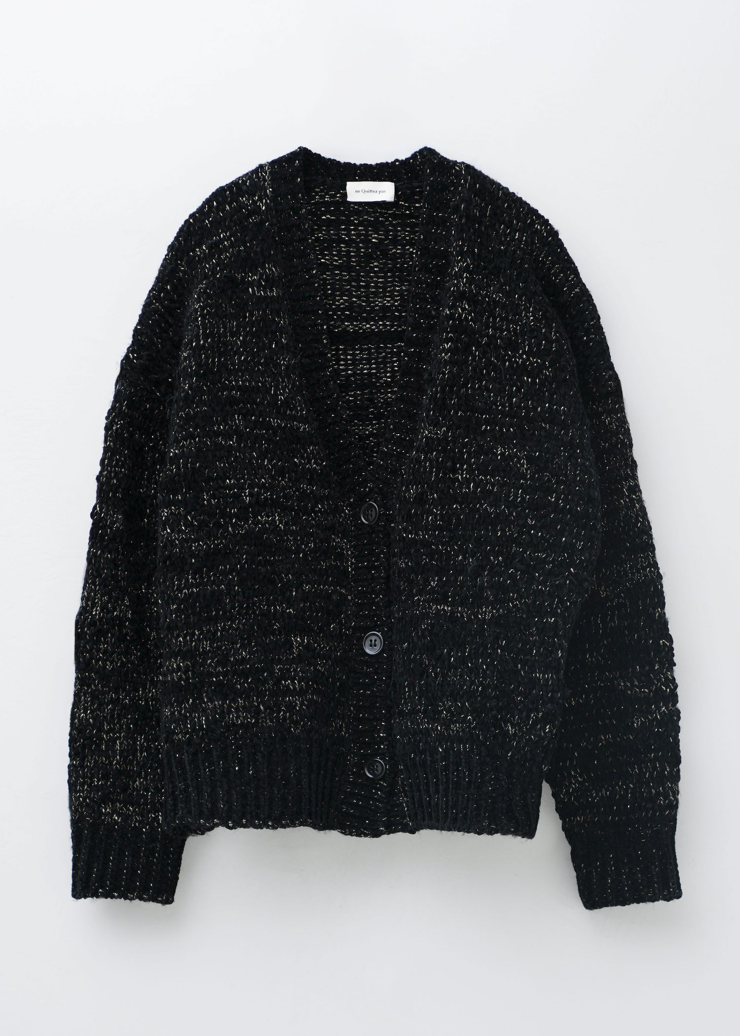 【10月中旬お届け予定】Mole Fur Lurex Knit Cardigan