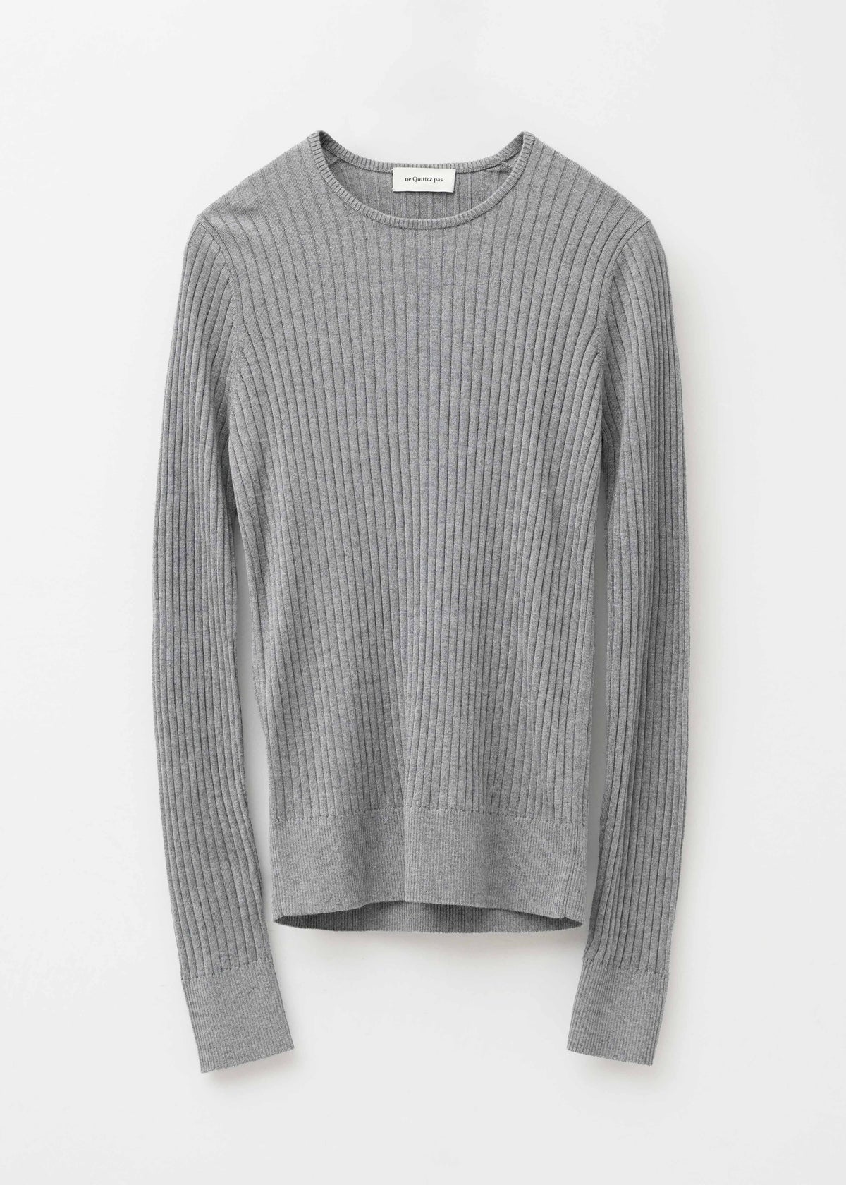 【9/24 10時発売】Silk Cashmere Crew Neck Top