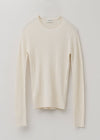 【9/24 10時発売】Silk Cashmere Crew Neck Top