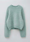 【10月中旬お届け予定】Yak Alpaca Shaggy Knit Pullover