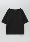 【6月上旬お届け予定】Ponte Boat Neck Half Sleeve Top