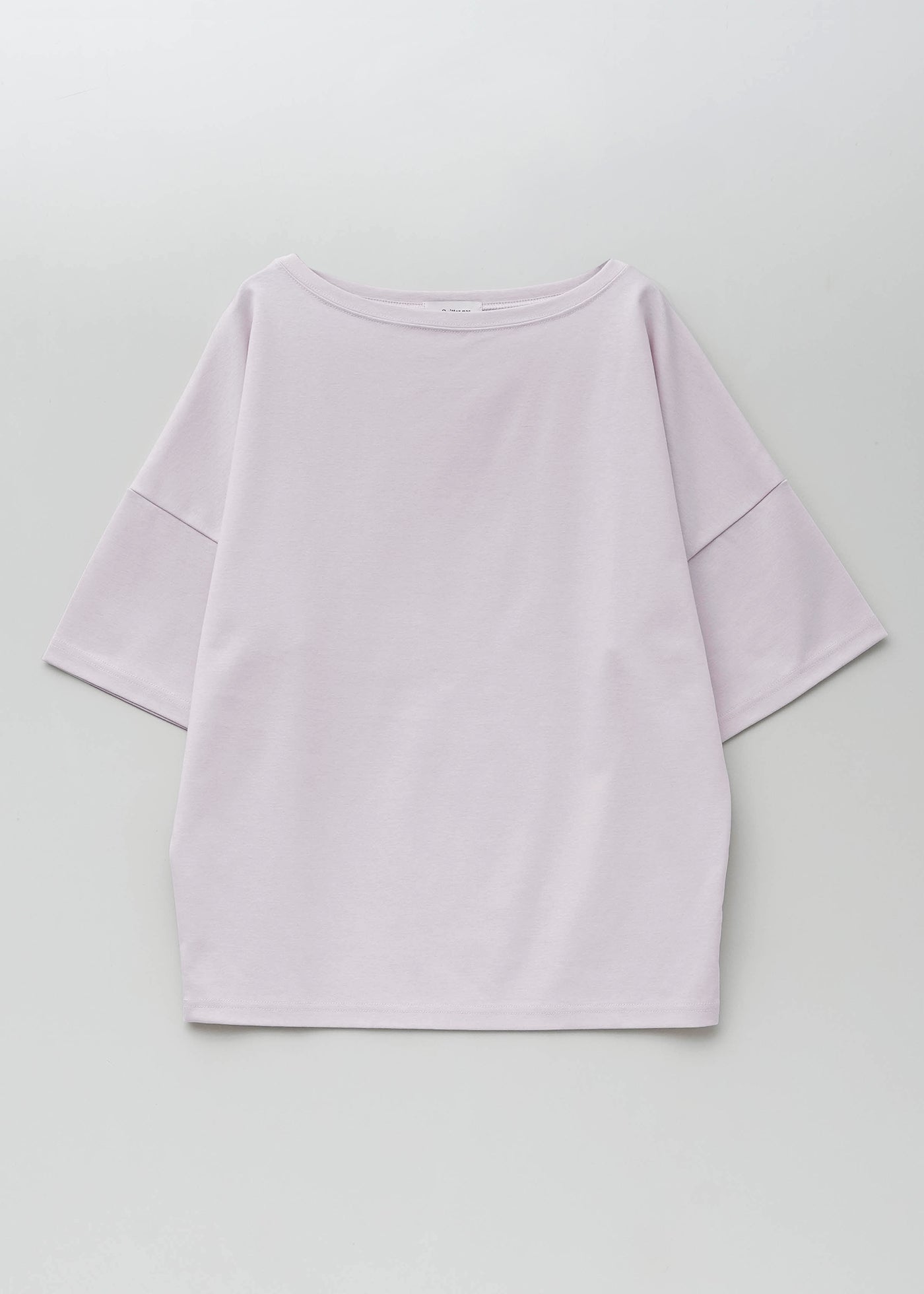 【6月上旬お届け予定】Ponte Boat Neck Half Sleeve Top