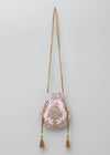 【3/4 10時発売】Embroidery Drawstring Shoulder Bag