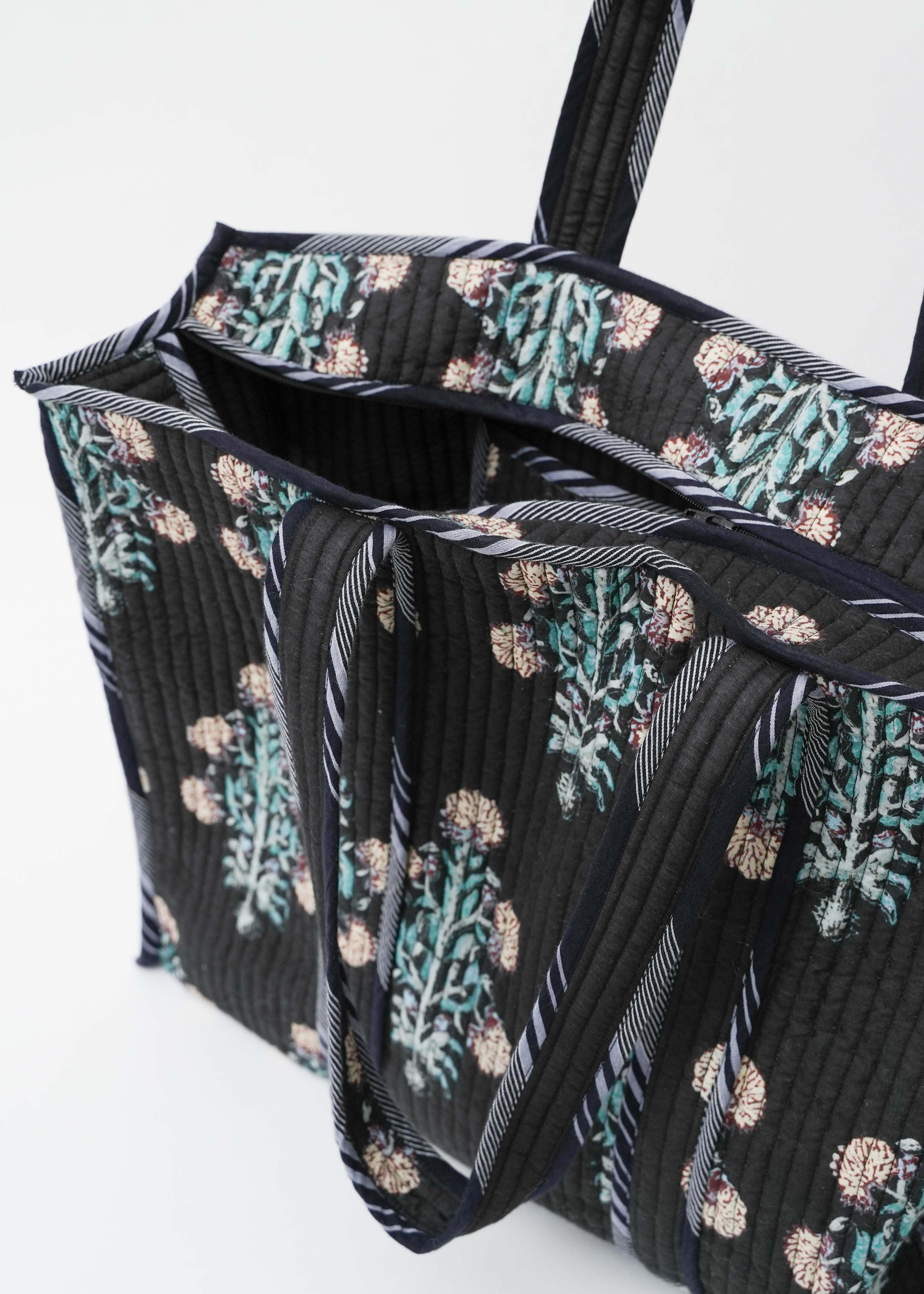 【9/2 10時発売】Marigold Print Quilted Big Bag