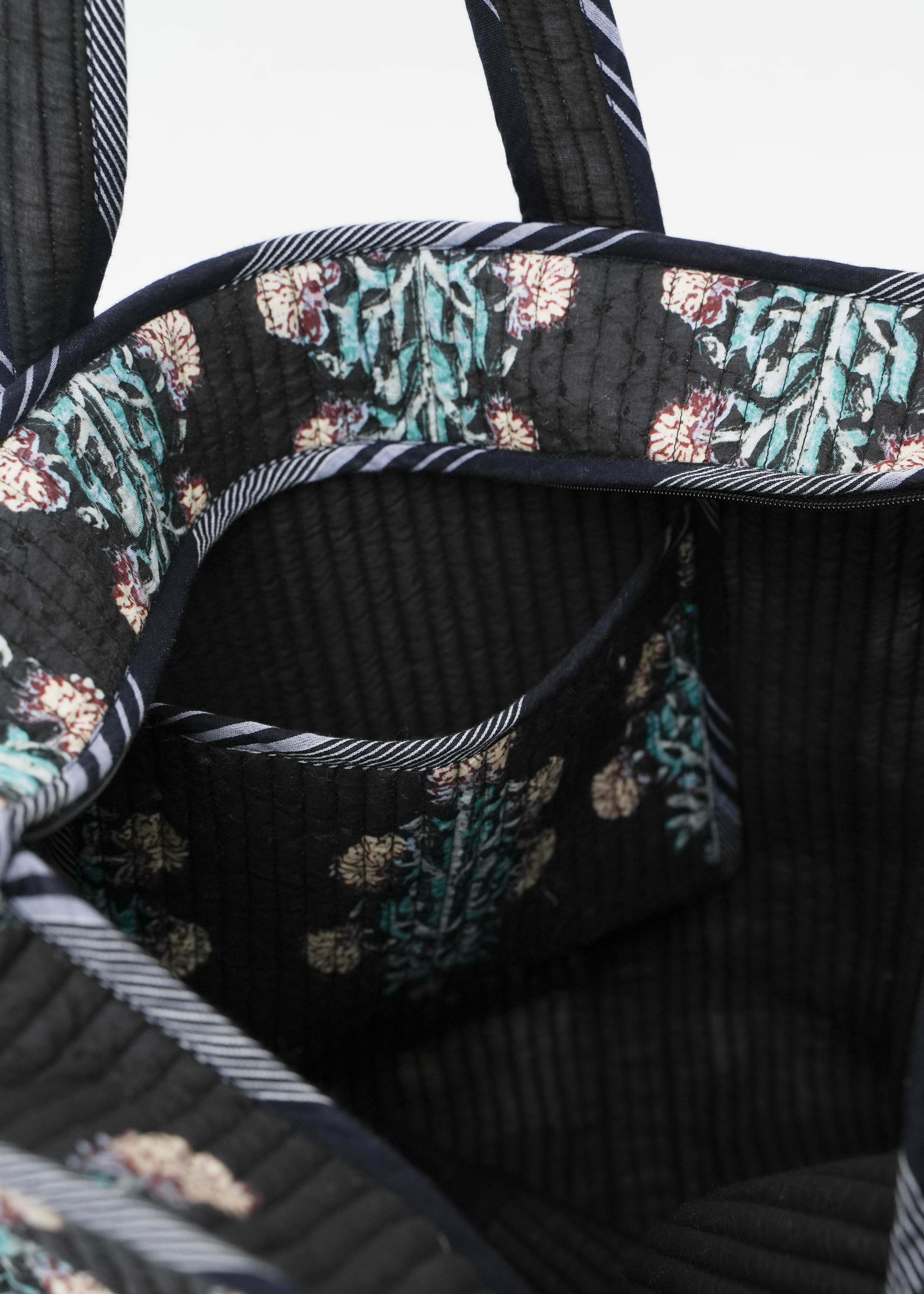 【9/2 10時発売】Marigold Print Quilted Big Bag