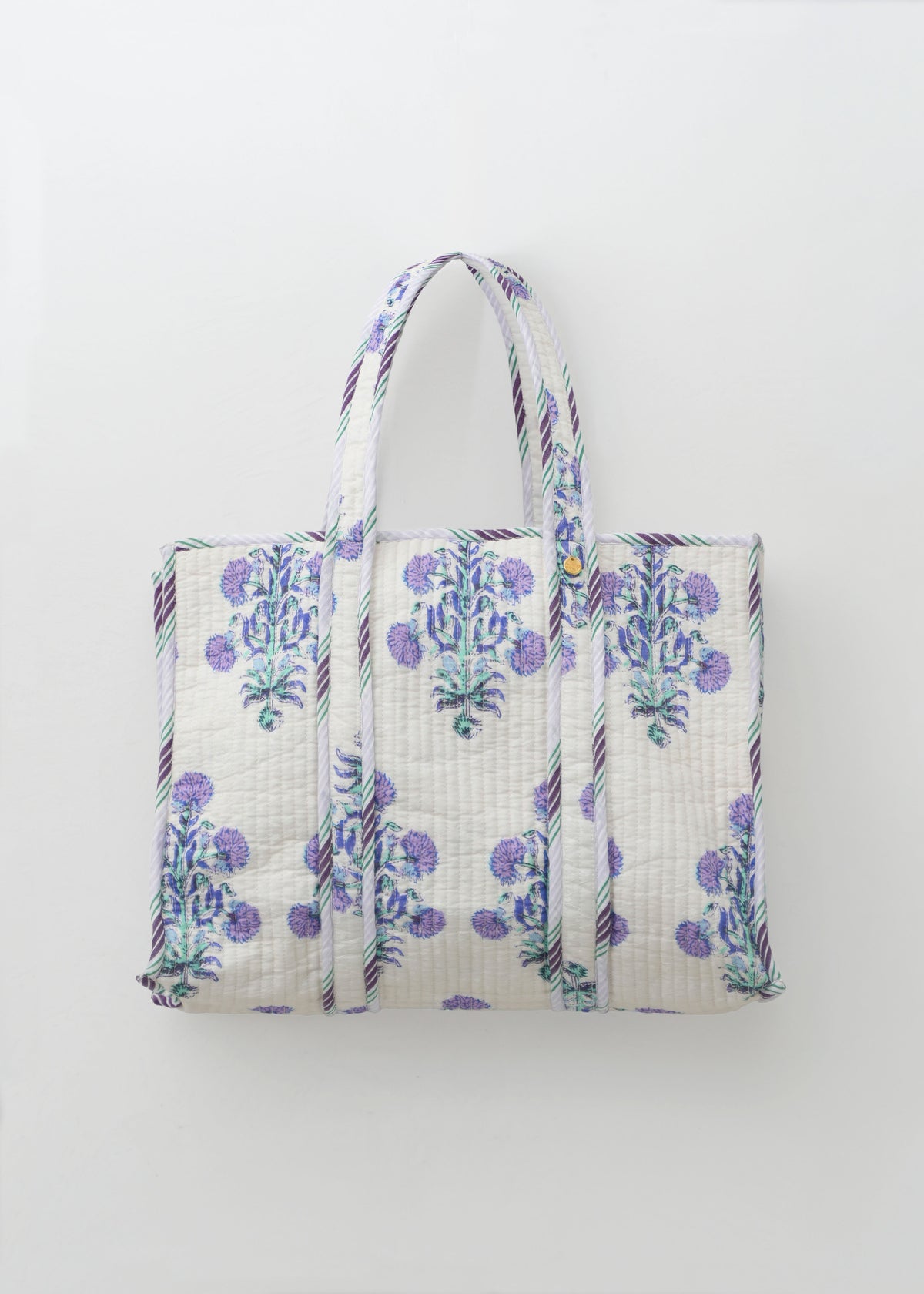 Marigold Print Quilted Bag