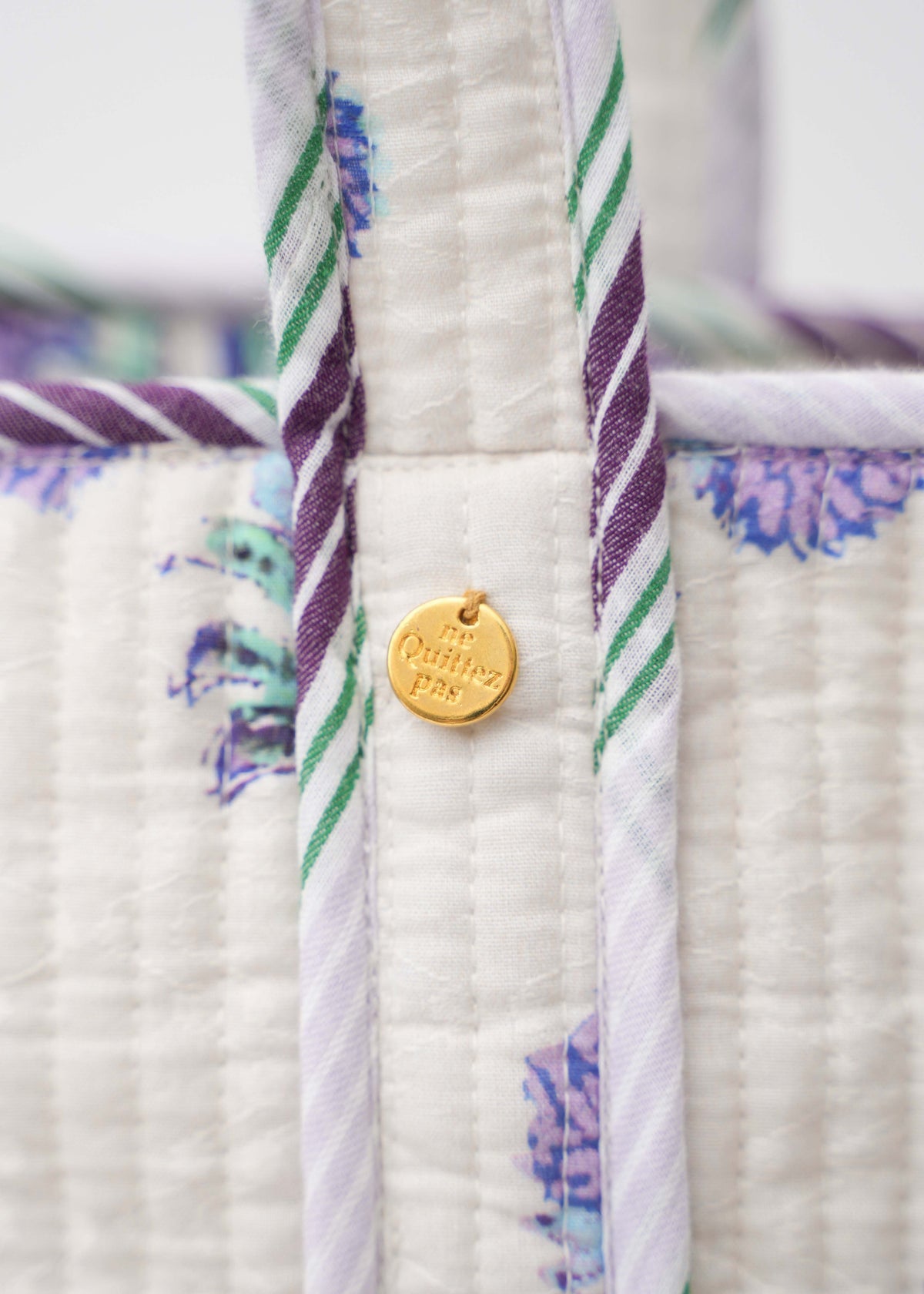 Marigold Print Quilted Bag
