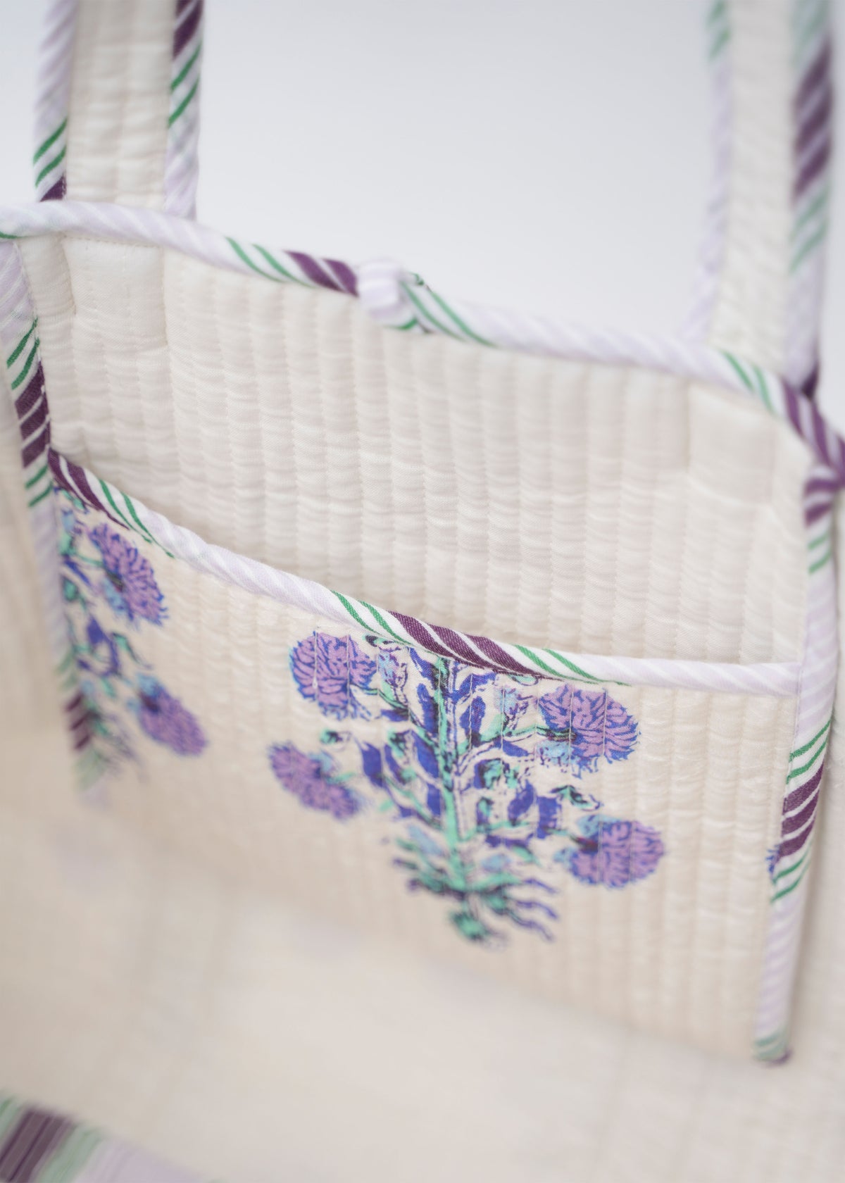Marigold Print Quilted Bag