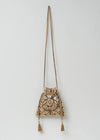 【7/8 10時発売】Embroidery Drawstring Shoulder Bag