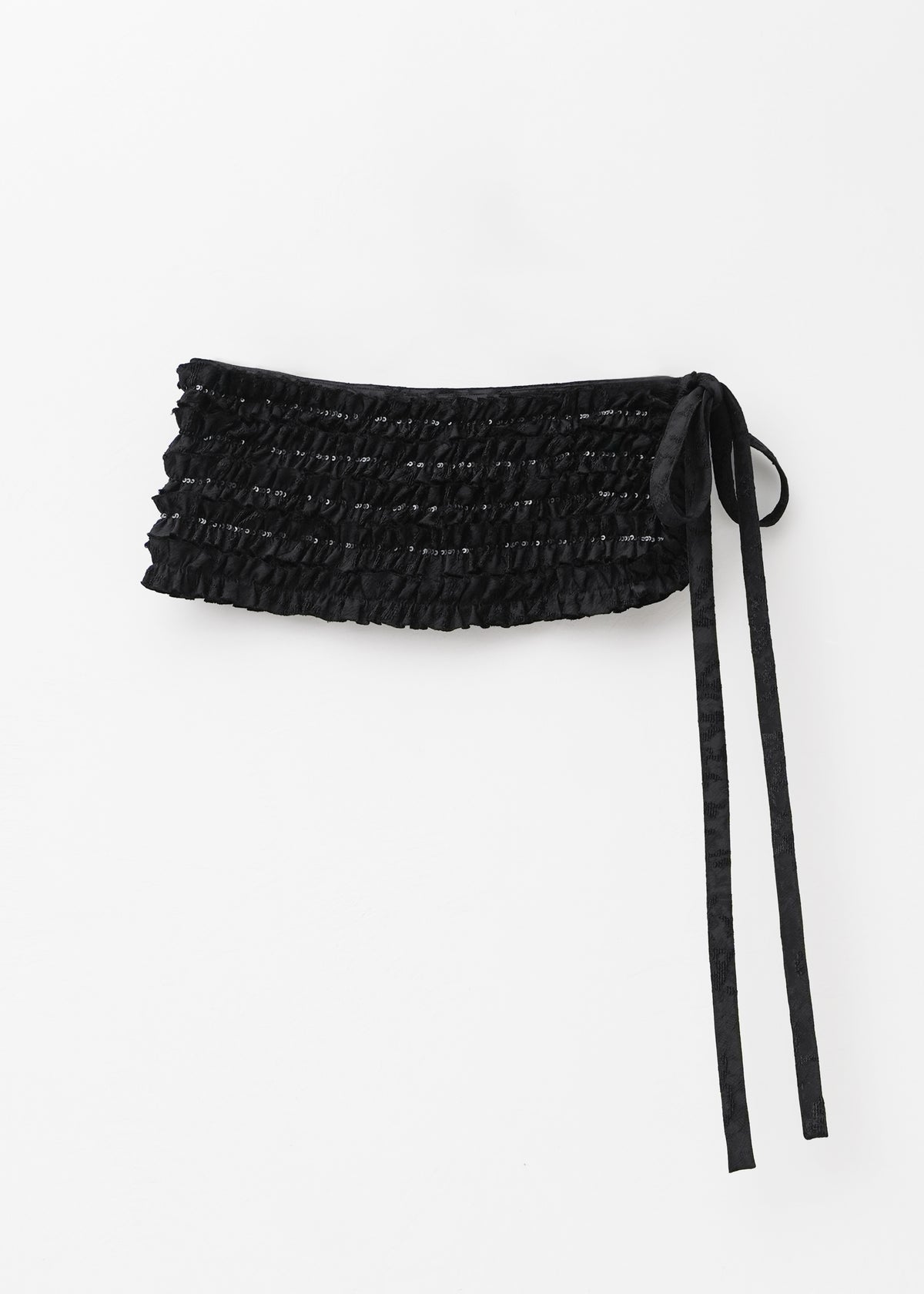 【9/24 10時発売】Arabesque Jacquard Frill Apron