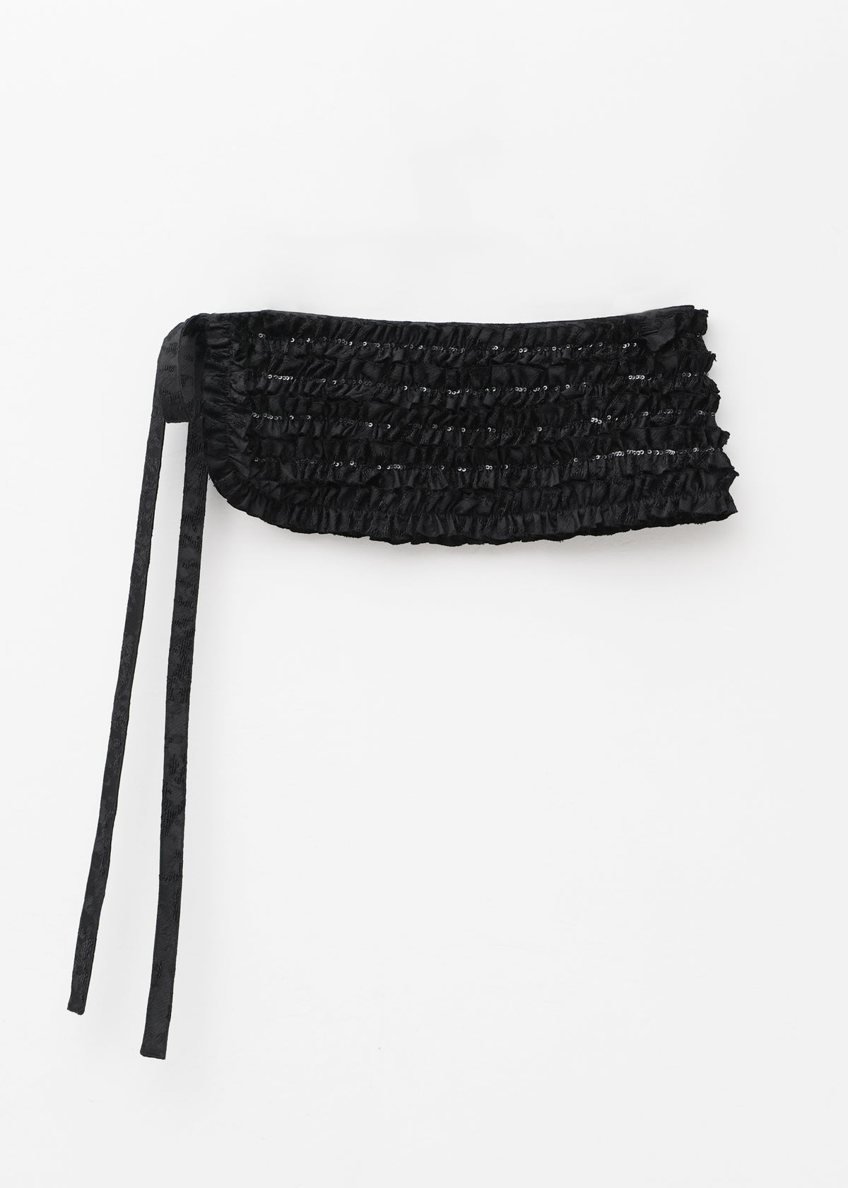 【9/24 10時発売】Arabesque Jacquard Frill Apron