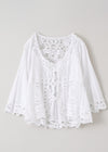 Cotton Batten Lace Top