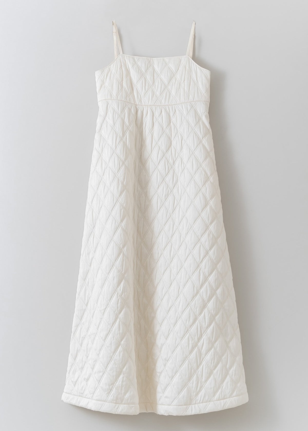 [Released 11/13 10:00] Poly Dupion Quilting Cami Dress