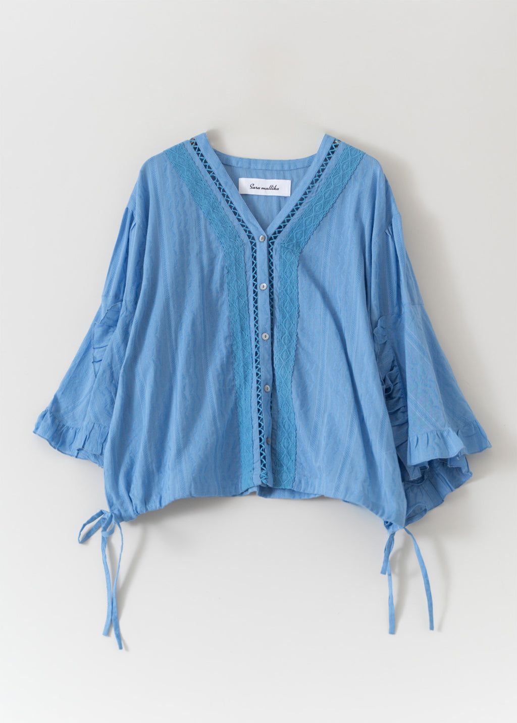 Joint Lace Frill Sleeve Top | Pasand by ne Quittez pas | パサン 