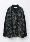 【9/24 10時発売】Satin Ribbon Embroidery Shirts
