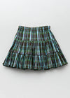 【5/27 10時発売】Check Poly Taffeta Kids Tiered Skirt